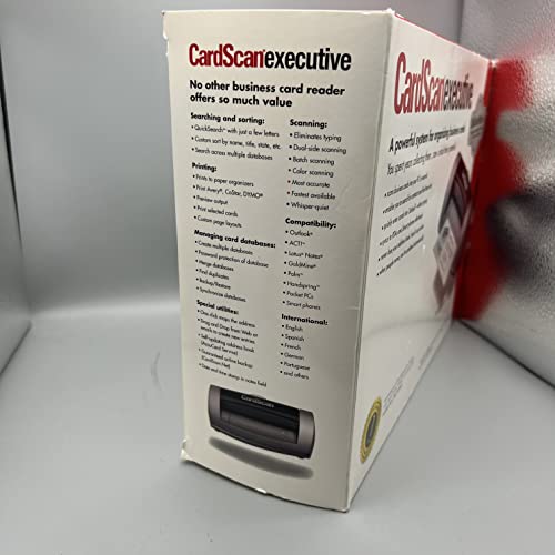 Cardscan Executive 700C Scanners 2-Pack, Full Color Business Card Reader #TOP1