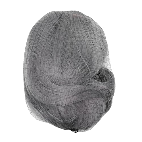 Ipetboom 1 Pc Peluca De Pelo De Fiesta Peluca Mujer Peluca Realista Para Mujer Bob Pelucas De Pelo Peluca Delantera De Encaje Grey