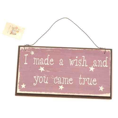 Preisvergleich Produktbild Unbekannt Wish Vers Plaque