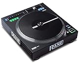 RANE TWELVE | MIDI Control Turntable for Serato DJ with Full 12-Inch Motorized Platter, White Acrylic Control Disc, Strip Search with 8 Hot-Cue Triggers and 33 1/3 & 45 RPM platter speeds