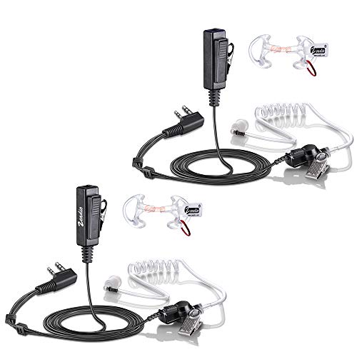 Oreillette tube acoustique pour talkie-walkie surveillance concerts et événements