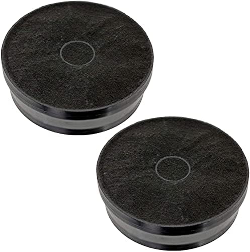 Spares2go Carbon Charcoal Filters compatible with Belling CHIM60 444448843 444449651 Cooker Extractor Hoods (Pack of 2)