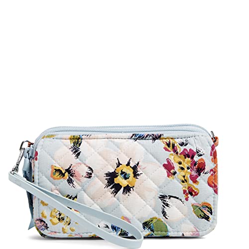 Image of Vera Bradley Women's Cotton All in One Crossbody Purse With RFID Protection