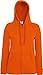 Produktbild Fruit of the Loom: Lady-Fit Lightweight Hooded Sweat Jacket 62-150-0, Größe:M;Farbe:Orange