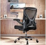 Ergalithic Ergonomic Office Chair Computer Desk Chair Comfy, Gaming Chair, Office Chair with Lumbar Support, Mesh Office Chairs Desk Chair for Long Hours (Black)