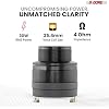 5 CORE Super Bullet Neodymium Tweeter 1 Pair Aluminum Diaphragm 4 Ohm 1 Voice Coil, 60W w Built-in Crossover Car Audio Tweeters - TW ND 01 2PCS