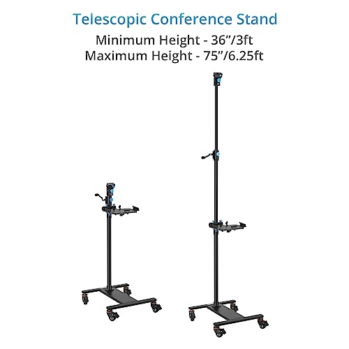 PROAIM Professional Speech Teleprompter with Telescopic Conference Stand & 60/40 Beam Splitter Glass Fits up to 17” Tablets, Laptops & Monitors. for Conferences, News, Film Production. (TP-SPH-01) by PROAIM - Image 7
