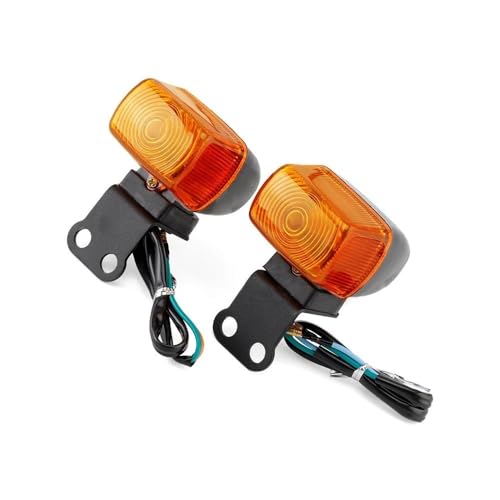 Clignotants de moto avant orange haute visibilité Honda XR 600