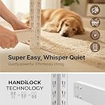 HOMEDANT House 5 Tier 24.1" W Laminated Metal Shelving Unit Adjustable Storage Utility Rack Heavy Duty Shelves Organization Multipurpose Shelf Kitchen Garage Pantry Closet 1 Pack | House, Adjustable, Utility Rack, Shelves, Organization, Multipurpose - Image 5