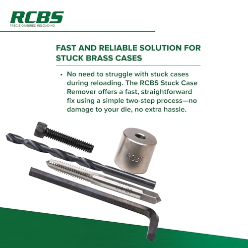 Douille coincée dans la matrice ? Solution avec le kit RCBS Stuck Case Remover
