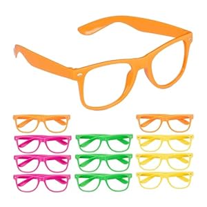 Relaxdays Party Glasses Set of 12 f...