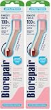 Biorepair, Spazzolino Gengive con Setole Super Soft, Antibatterico con Piliscilingua, Inibisce la Crescita Batterica Fino al 90% (Confezione da 2)