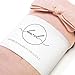 Premium Swaddle Blanket by BWD - Bamboo Viscose & Organic Cotton - Baby Girl Swaddle Set for Newborns and Infants, Muslin Baby Blanket, Ultra-Soft Luxury - 47 Inches (Dusty Blush)