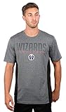 Ultra Game NBA Washington Wizards Mens Active Tee Shirt, Charcoal Heather, Large