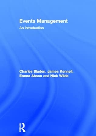 Events Management: An Introduction-Wow! eBook