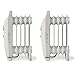 Produktbild TronicXL 2 Stück Elektroheizung Öl Radiator 500W I Elektro Heizkörper I Elektrisches Heizgerät Ölradiator Strom Heizer