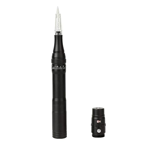 Miniatura 5 de Maquillaje permanente Rotary Máquina de tatuaje para cejas con 10 agujas para cejas labios delineadores de ojos B950b negro