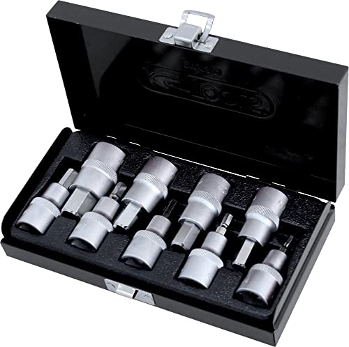 Douilles tournevis 6 pans 1/2'' version courte KS Tools 922.1321 de 4 à 17 mm - 3