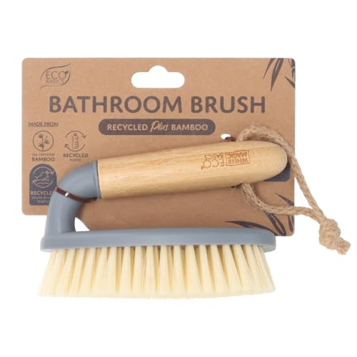 White Magic WM-EB-BB Eco Basics Bathroom Brush Wood & Grey