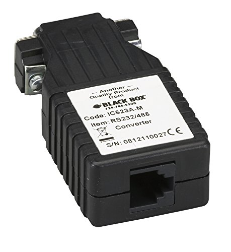 Black Box Async RS232 to RS485 Interface Converter DB9 to RJ11