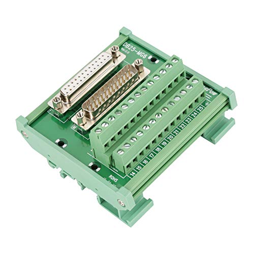 Conector DB25 macho con placa de conexión de alta densidad y montaje estable 4