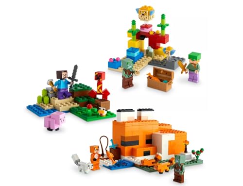 LEGO® Minecraft® – Oberwelt Abenteuerset - 66779 – Bild 2
