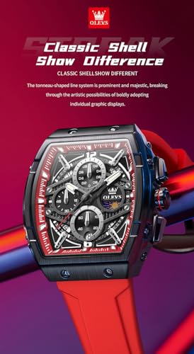 Image of OLEVS Watches for Men Original Analog Quartz Casual Stainless Steel Day Date Waterproof Luminous Men Wrist Watch