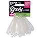 Goody 07503 SlideProof 30 Count Secure Fit Flat Polyband Elastics, Full Coverage, Comfortable and Secure Hold, 10x More Ponytails per Elastic, Won't Pull or Snag Hair, Contain no Metal