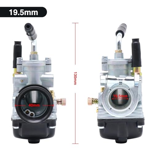 Carburateur PHBG 17,5 mm résolvant les pannes de démarrage des scooters 50cc