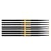 4 PACK Promark ActiveGrip Rebound 5B Drumsticks, Acorn Tip, Black R5BAG-4