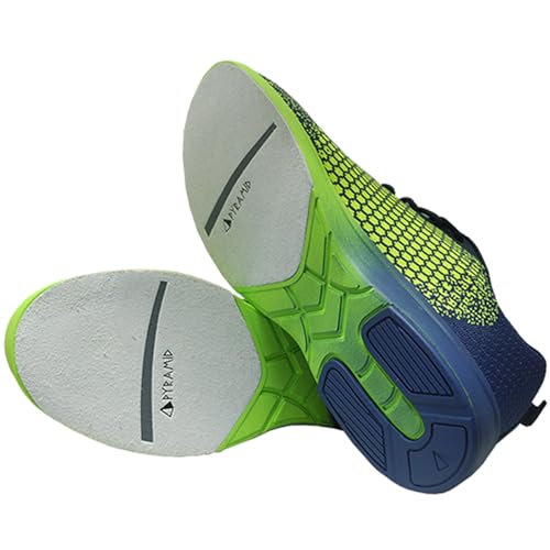 Image of Pyramid Men's Path Lite Seamless Mesh Bowling Shoes - Lightweight Seamless Design, Athletic Fit, Breathable Knit Upper, Universal Slide Soles