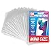 Samsill Mini Sheet Protectors 50 Pack, 5.5 x 8.5 Inch Page Protectors for Mini 3 Ring Binder, Heavy Duty, Clear Protector Sheets, 7 Hole, Top Loading, Acid Free