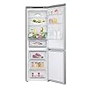 LG GBV3100APY Frigorifero Combinato, 344L, Frigorifero Total No Frost, Classe A, Altezza 1,86m, Door Cooling, Linear Cooling, Fresh Converter, Smart Diagnosis, Compressore Smart Inverter, Silver
