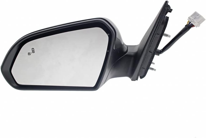 For Hyundai Sonata 2018 2019 Door Mirror Driver Side | Power | Textured/Paint to Match | Replacement For HY1320237 | 87610-C2620