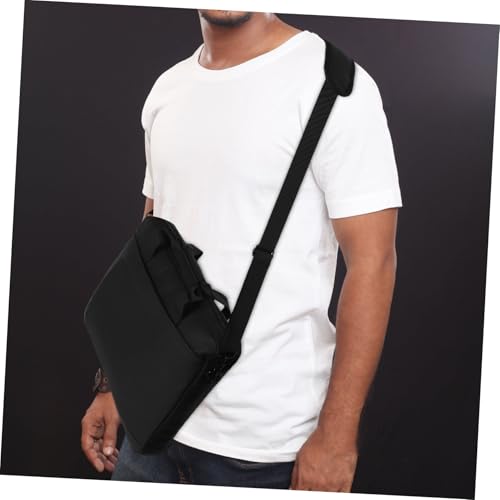 Bolso acolchado Kisangel negro para proteger el portátil a diario 6