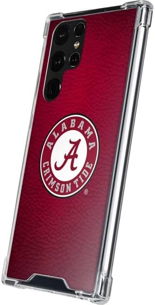 Skinit Clear Phone Case Compatible with Galaxy S22 Ultra - Officially Licensed University of Alabama University Seal Design