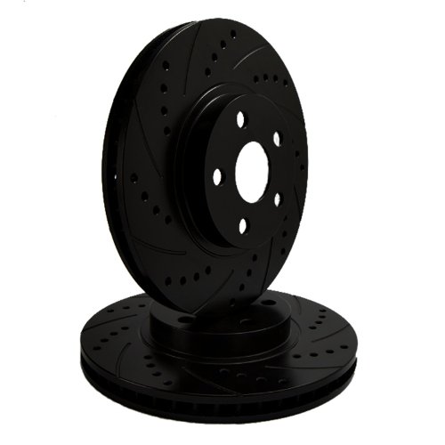 ATL Autosports Performance Brake Rotors REAR PAIR Fits 2002 Chevrolet Blazer [4WD - M/T ] ATL55038-05DSBZ