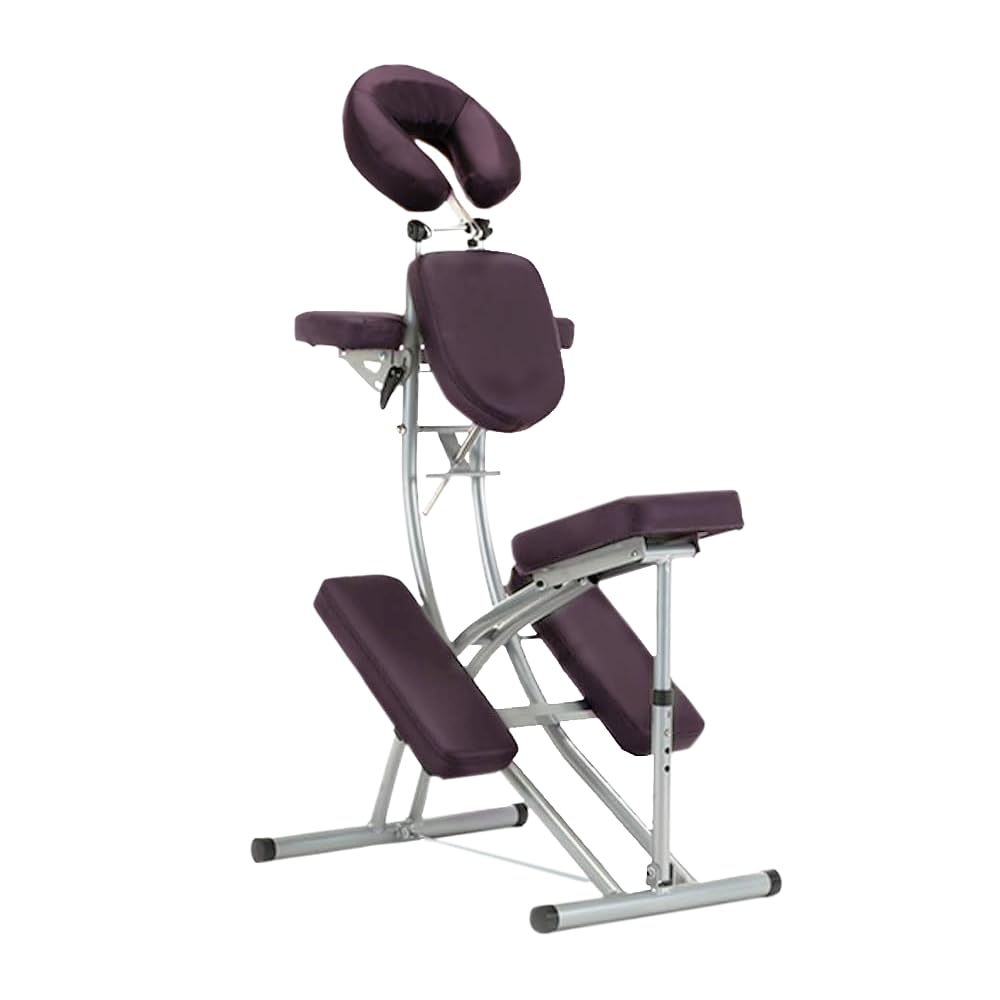 Sloan Silla de Masaje Profesional Plegable y Portátil Ajustable con Bolsa de Transporte Soporta 120 kg Tapizado Resistente Agua y Aceite Ideal Fisioterapia SPA Tatuajes