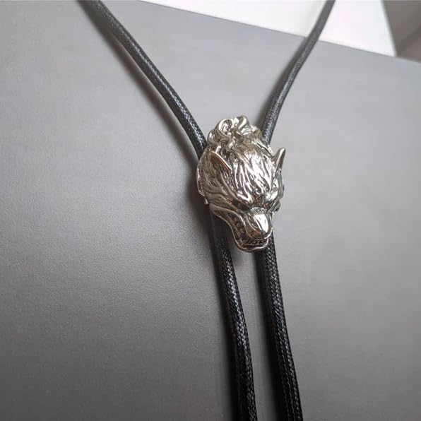 Image of Animal & Plant Bola Tie Bolo Tie Wedding Necklace for Men Women Groomsmen Western Cowboy Necktie