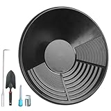 WJnflQN Juego De Bateo para Oro | Equipo para El Tamizado Manual - Herramientas De Prospección De Oro - para Principiantes, Entusiastas, Actividades al Aire Libre, Río, Arroyo y