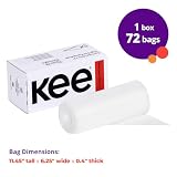 DecoPac 5451 KEE-Seal Ultra Jednorazowe torby do wyciskania ciasta, plastikowe, przezroczyste