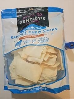 dentley's rawhide chew chips