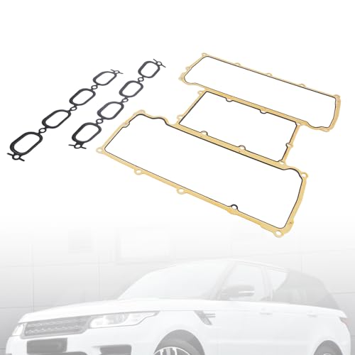 Image of Intake Manifold Gaskets Kit for Rover Range Rover Sport 5.0L 2010-2018 LR011343 LR011585 LR011586 Engine Intake Manifold Gasket 2011 2012 2013 2014 2015 2016 2017 2018