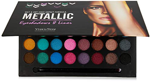 Viva la Diva - Metallic, Paleta de maquillaje - 1 unidad