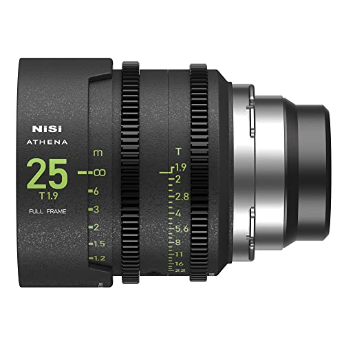 Image of NiSi - Athena Prime Master Kit PL Mount - 8-Lens Kit Includes (14mm T2.4, 18mm T2.2, 25mm T1.9, 35mm T1.9, 40mm T1.9, 50mm T1.9, 85mm T1.9, 135mm T2.2) Wide Angle Cinema Lens Full Frame with Hard Case