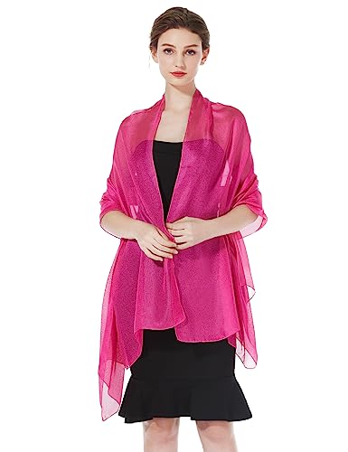 Women Chiffon Shawls Scarves Wraps for Bridal Wedding Party Evening Dress Casual Summer Travel