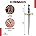 Armory Replicas King Solomon Medieval Crusader Dagger Blue