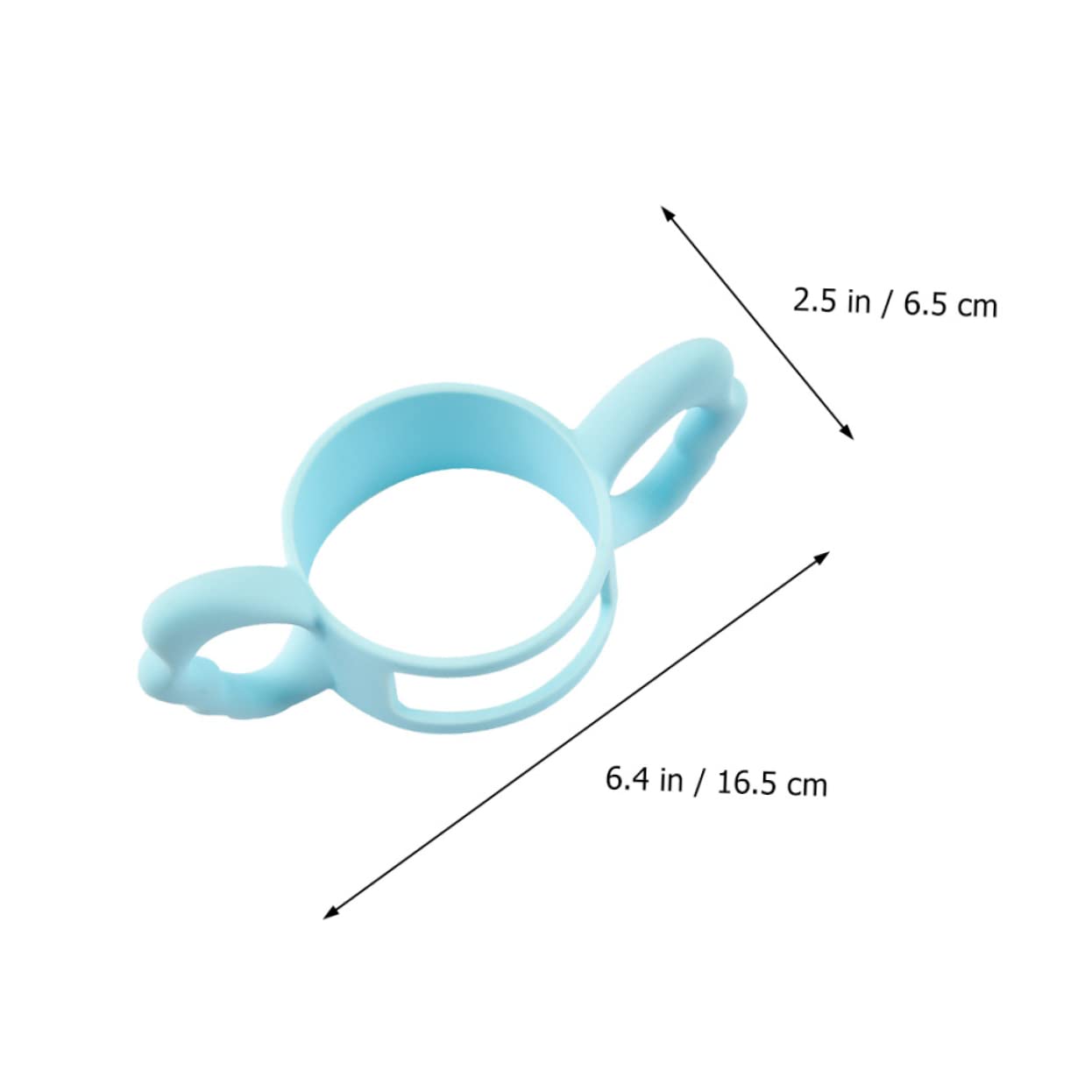 Universal Silicone Baby Feeding Bottle Handle Newborn Bottle Accessory Encourage Independent Drinking