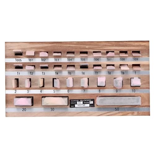 Cale étalon 32 pièces de grade 0 pour étalonnage d'étrier