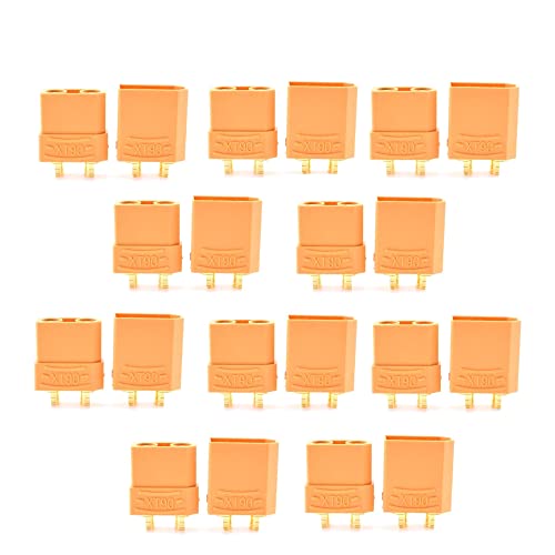 RlN^vO XT30 XT30U MR30 XT60 XT60H MR60 XT60PW XT90 XT90S ƌ݊AQuadcopter Multicopter 5 ܂ 10 yAp(10PAIR XT90 PLUG)